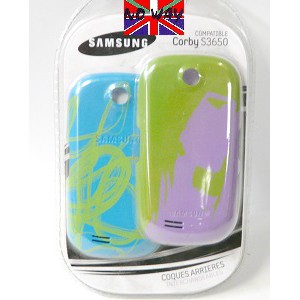 Pack de deux Coques arrières Samsung Corby Pack de deux Coques arrières Samsung Corby