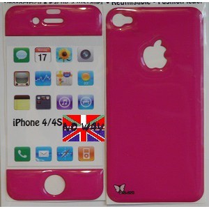 Protection résine adhésive "Rose" I-Phone 4 / 4S Protection résine adhésive "Rose" I-Phone 4 / 4S