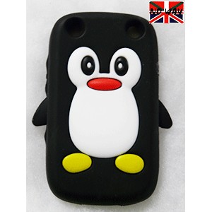 Coque silicone pingouin compatible Blackberry 9320