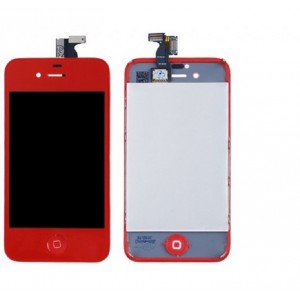 Ecran I-Phone 4 Rouge Ecran I-Phone 4 Rouge