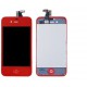 Ecran I-Phone 4 Rouge