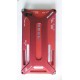Coque I Phone 4/4s Aluminium rouge