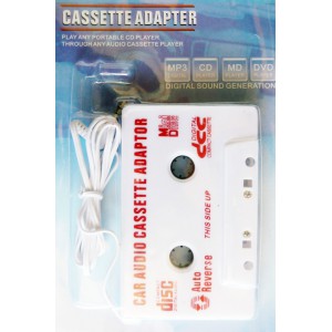 Adaptateur cassette pour auto-radio-k7