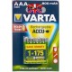 Pile rechargeable LR03 AAA varta