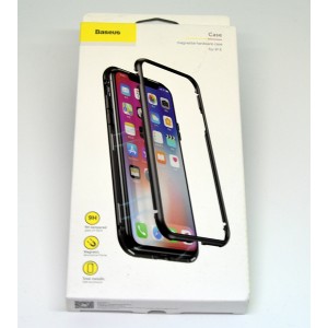 Coque métal 360° magnétique Baseus I Phone X Coque métal 360° magnétique Baseus I Phone X