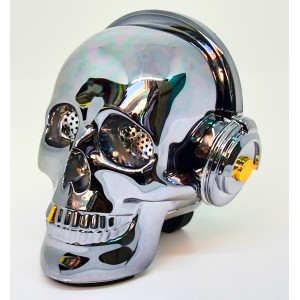 Enceinte Bluetooth Oneder Skull noire Enceinte Bluetooth Oneder Skull noire