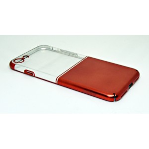 Coque Eouro metal rouge I Phone 7 et 8