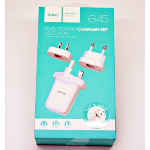 Adaptateur de prise secteur universel Hoco C45 Adaptateur de prise secteur universel Hoco C45