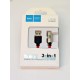 Adaptateur Lightning charge et audio i phone Hoco LS28