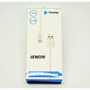 Câble data charge Micro USB Fairplay Senecio 1 m Câble data charge Micro USB Fairplay Senecio 1 m