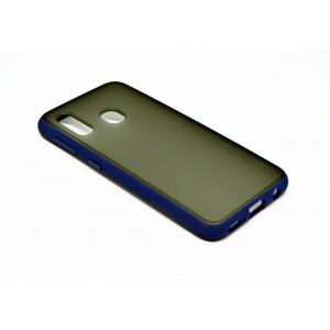 Coque Goospery Peach Garden bleue Samsung Galaxy A20e