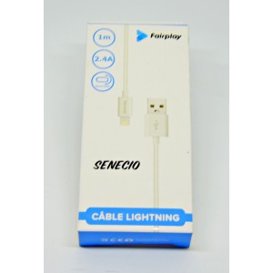 Câble data charge Lightning Fairplay Senecio 1 m Câble data charge Lightning Fairplay Senecio 1 m